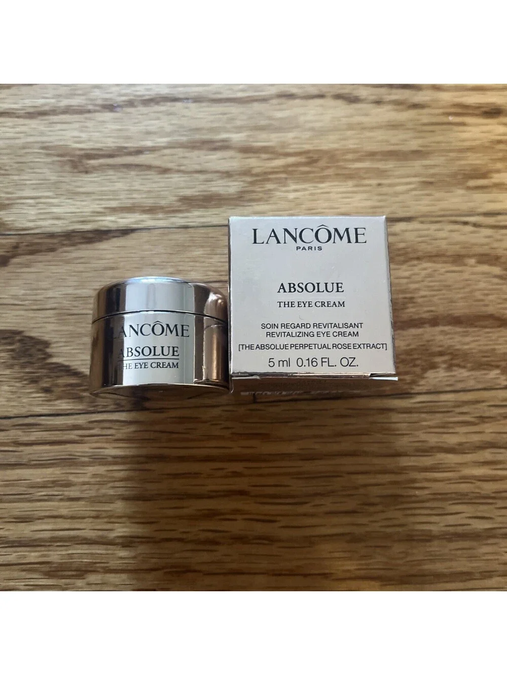 Lancome Absolue The Eye Cream Revitalizing Eye Cream .16 oz Trial Size